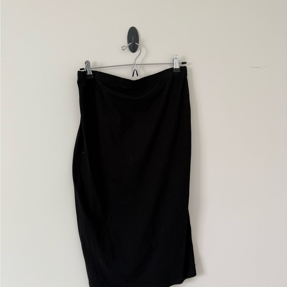 H&M Classic Black Jersey Skirt